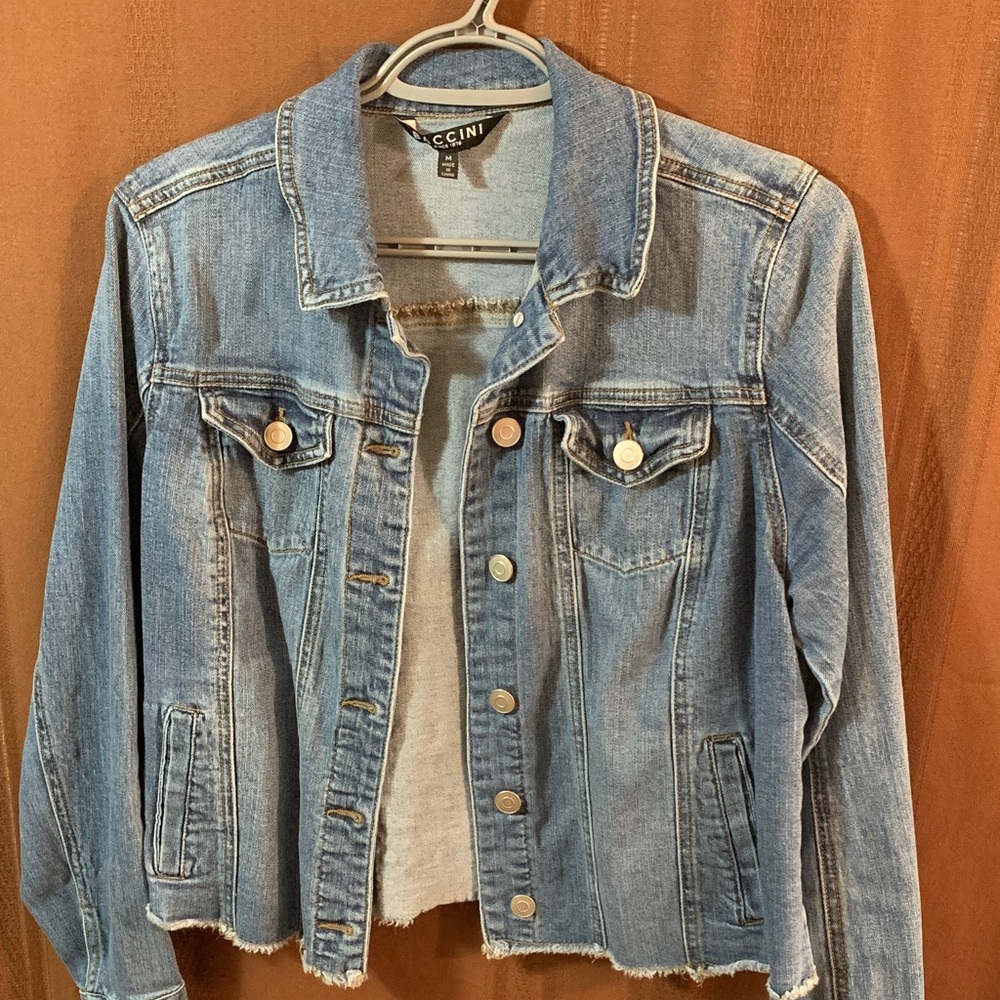 Baccini Light Blue Denim Jacket